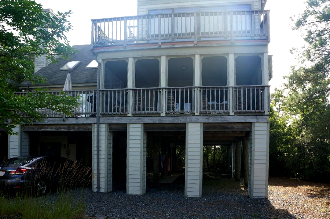 Main Level Sun Deck Viewed from Upper Level