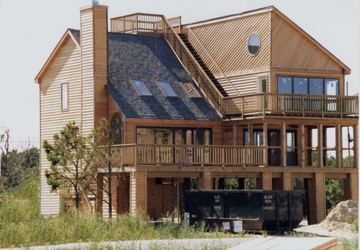 Main Level Sun Deck Viewed from Upper Level